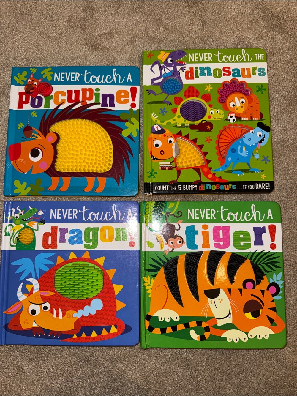 Never Touch a… books - 4 total